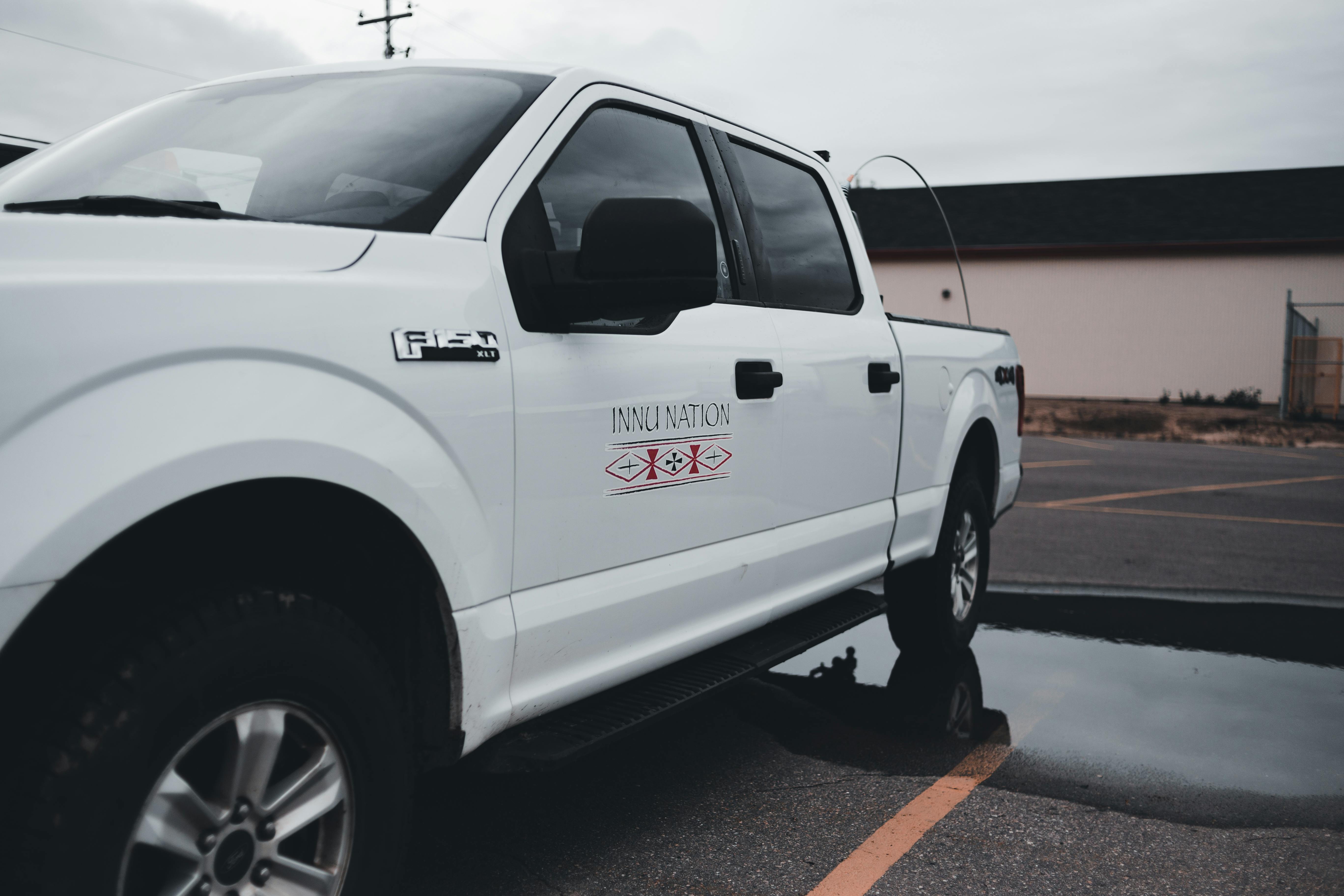 Business vehicle used for work